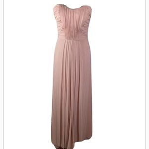 WTOO watters & watters strapless bridesmaid dress